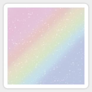 pastel galaxy Sticker